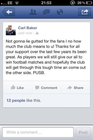 Carl Baker FB